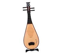 NUOBESTY 1Pc Vintage Chinese Lute Model Music Instrument Ornament for Hanfu Photography Chic Design Durable Material Lightweight for Home
