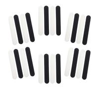 NUOBESTY 1set Hat Reducer Liner Strips with Breathable Cushion Hat Pads Shrinkage Easy to Stick and Peel Black and White 40sheets