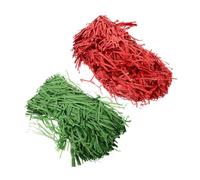 NUOBESTY 2 Packs Christmas Shredded Paper present Fillers Pink Diy Packaging Filler Stuffing Decoration Extra Material Shipping Presents Lids Surprise Xmas Lid Cardboard Party Boxes Tape Paper