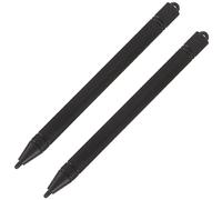 NUOBESTY 2 Pcs Black Lcd Tablets Pen Digital Stylus for Drawing and Painting Universal Compatible Touch Screens High Sensitivity Graphic Tablet Stylus