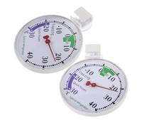 NUOBESTY 2 Pcs Precision Refrigerator Thermometer with Easy-read Display Low-temperature Gauge for Fridge Freezer Monitoring at Home and Shop Reliable Pharmacy and Food Storage Tool