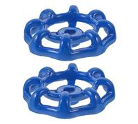 NUOBESTY 2 Pcs Valve Wheel Handle Replacement for Faucet Valve Cast Steel Material Sturdy and Rust-Resistant for Industrial and Scientific Use