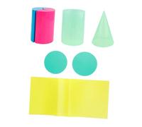 NUOBESTY 2 Sets Geometry Formula Teaching Tools Cylinder Cone Volume and Surface Area Calculation Demonstrator for Students Material Math Manipulative