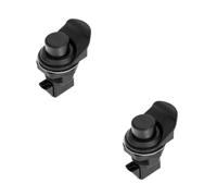 NUOBESTY 2 Sets Push Button Latch Glove Box Lock Plastic Boat Door Catch with High Sensitivity and Fast Response Smooth Surface Push to Close Lock for Rv Cabinet Security