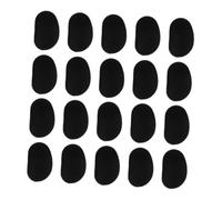 NUOBESTY 20 Pairs Silicone Nose Cushions Anti-skid Nose Pads for Glasses and Sunglasses Comfortable Soft Non-slip for Reading and Frames