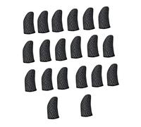 NUOBESTY 20 Pcs Breathable Touch Screen Finger Sleeves Sweat Gaming Accessories for Enhanced Sensitivity and Comfort During Mobile Gaming