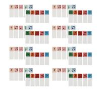 NUOBESTY 20 Sets Pet Music Note Page Markers, Sticky Index Tabs for Books, Notebooks, Office and School Use, Memo Notes for Reading, Writing, Studying