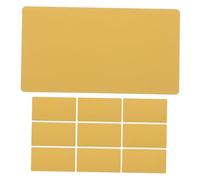 NUOBESTY 200pcs Blank Aluminum Business Cards Gold Metal Name Plates for Laser Engraving Ultrathin Lightweight Tags for DIY Office Events Gifts for for for for for for