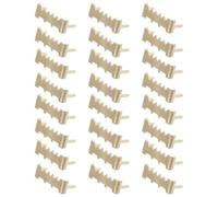 NUOBESTY 200pcs Saw Toothed Picture Frame Hook Canvas Hangers for Walls Picture Hanging Hooks for Drywall Metal with Protective Surface Treatment Reliable Support Golden Finish for Wall