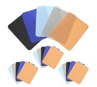 NUOBESTY 20pcs Assorted Color Denim Elbow Patches for Shirts and Hats with Quick DIY Application, Wearproof Dacron and Denim Scraps Fabric, for Clothing Repair and Decorating Random Color