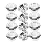 NUOBESTY 20pcs Desk Cable Grommets Durable Wire Hole Covers for Clean Workspace Organization Easy Installation for Office and Home Use Material