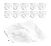 NUOBESTY 20PCS Disposable Nail Dust Collector Bags Non-Woven Vacuum Filter Pouches for Nail Vacuum Cleaner Accessories Manicure Dust Storage Compatible with Machines for Salon and Home Use