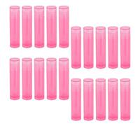 NUOBESTY 20pcs Empty 5g Lip Balm Tubes Reusable Odorless Pe Lipstick Containers Lightweight DIY Makeup Accessories for Travel Use