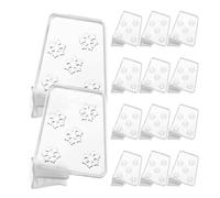 NUOBESTY 20Pcs Fridge Door Divider Convenient Freezer Separator Food Partition Board for Organized Refrigerator Storage Easy Installation Durable for Household Use