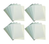 NUOBESTY 20pcs Gradient L-Shaped Plastic Office File Folder for Document Organization with Sturdy Design and Space Optimization, Suitable for Department-Level Deployment and Front Desk Use