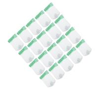 NUOBESTY 20pcs Green U Shaped Gauze Lantern Mantles for Gas Camping Lights | Tie on Mesh Design, Barrier Support, Anglers Hikers Survival Outage Backup Use