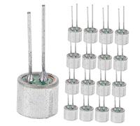 NUOBESTY 20pcs High Sensitivity Pin Electret Condenser Microphone Pickup for Sound and Light Control Design for Recording Theater Systems Live Performances