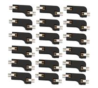 NUOBESTY 20pcs Hot-swappable Pcb Socket Connectors for Mechanical Keyboard Compatible with Pcb Boards Easy Operation with Dual Clamps Fast Hot Plugging for Enhanced Design for Long-term Use