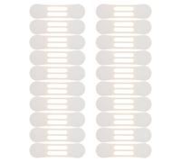 NUOBESTY 20pcs Neck Wrinkle Tape for Women Plastic Neck Lifting Patches with Khaki Skin Tone Finish Visible Reduction and Wrinkles Convenient for Active Lifestyles and Light Exercise