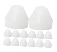NUOBESTY 20Pcs Non Stick Pe Insulating Bushings for Pen Turning Skin Gaskets for Ca Finishing Essential Supplies for Woodworking Projects Comfortable Drawing Experience