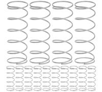 NUOBESTY 20pcs Stainless Steel Toilet Flush Button Spring, Compact Compression Coil for Dual and Single Flush Cistern Repair, High Tension Mini Coil for Bathroom Toilet Replacement