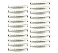 NUOBESTY 20Pcs Stainless Steel Transplanting Pruner Parts, Pruner Springs, Secateur Spring Replacement for Gardening Shears and Trimming Scissors, Responsive Tool Accessories