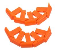 NUOBESTY 20pcs Telescopic Lock Buckles Universal Ladder Parts Plastic Enhanced Safety Lock Button High Visibility for Attic Ladder and Extension Accessories