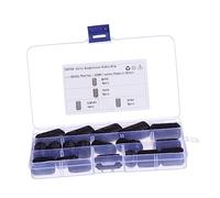 NUOBESTY 22pcs Ferrite Noise Filters for Cables Clip Rfi Emi Choke Reduces Interference From Electronics Durable Noise Filter Clips for USB Audio Video Cords