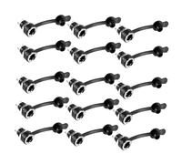 NUOBESTY 24pcs Dc Power Socket Cap Cover Female Panel Mounting Adapter for Power Supply Plug