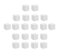 NUOBESTY 24pcs Turtle Calcium Cubes for Reptiles and Fish, Dissolves in Water with Rich Trace Elements, White Mineral Blocks for Fish Tank Use, Supports Healthy Shell and Bone Growth