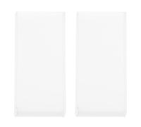 NUOBESTY 2pcs 20Mm Pathlength Glass Cuvettes Laboratory Standard Quartz Micro Cuvette Set for and Scientific Analysis