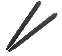 NUOBESTY 2pcs Black Dual-head Touch Stylus Pen for Infrared Electronic Whiteboards, Universal Screen Touch Writing Pen for Teaching and Presentation Use