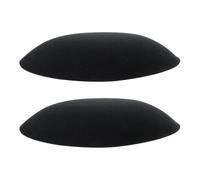 NUOBESTY 2pcs Black round Mini Top Hat DIY Base for Women Hair Accessories, Beret Hat Making Supplies for Hair Clips and Fascinators, Home Craft Material for Party and Cosplay