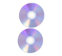 NUOBESTY 2pcs Blank Dvd-r Discs for Audio Recording Professional-grade Writable Discs with Sturdy Material Design Clear Sound Quality for Home Studio and Business Use