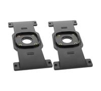 NUOBESTY 2pcs Car Rearview Mirror Holder Backplate Mounting Bracket for Dash Cam Rear View Camera Wide Compatibility with Various Car Models Stable Back Clip Design for Secure Fit