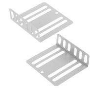 NUOBESTY 2Pcs Car Stereo Support Bracket for CD Player and Dvd Navigation Installation, Universal Iron Audio Support Frame for Car Dvd Player Fixing, Vehicle Audio Mounting Kit