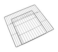 NUOBESTY 2pcs Cat Cage Door Panel Mesh Wire Fence Replacement, Encrypted 35x35cm Metal Wire Grid Sheet for Indoor Pet Playpen, DIY Pet Fence Door Suitable for Cats and Small Dogs