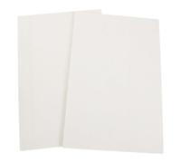 NUOBESTY 2pcs Ceramic Fiber Fireproof Board, High-temp Insulation Sheet for Pellet Stove and Pizza Oven, Heat Resistant Fireplace Shield, DIY Cut