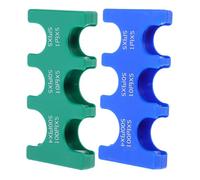 NUOBESTY 2Pcs Coin Sorter for Japanese Yen - Plastic Coin Organizer with Slots for Easy Storage & Carrying, Compact & Stylish Holder