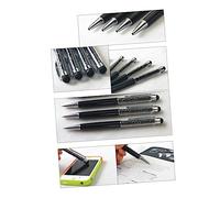 NUOBESTY 2pcs Crystal Diamond Stylus Pens Multifunctional for Touch Screen Devices and Writing Slim Design