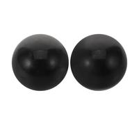 NUOBESTY 2pcs Desktop Fountain Stone Ball: Indoor Tabletop Spinning Stone 43mm Accessory - Flowing Water Feature Replacement Sphere for Office Home Living Room Tea House