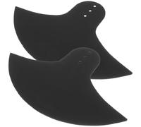 NUOBESTY 2pcs Drum Cymbal Mute Pad for Practice at Home, Low Volume Sound Dampening Accessory with Cloth and Rubber Material for Effective Drum Noise Reduction