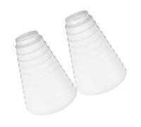 NUOBESTY 2pcs Ducting Connector for Range Hood Reducer Easy Installation Versatile Adapter for Ducted Range Hoods and Extractor Fans