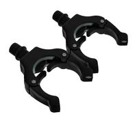 NUOBESTY 2pcs European Style Magnetic Fishing Rod Holder with Abs Plastic and Magnet Smooth Surface and Easy Removal Fishing Rod Bracket Stand