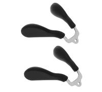 NUOBESTY 2pcs Eyeglasses Bridge Pads Soft Silicone Bridge Design Slip Embedded Replacement for Glasses Stable Secure Fit