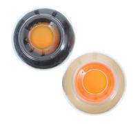 NUOBESTY 2pcs Finger Tip Moisturizer Roller for Counting Paper and Bills with Onehanded Operation and Spillfree Design, Suitable for Financial and Cashier Environments, Plastic Material,