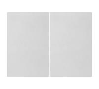 NUOBESTY 2pcs Fire Resistant Insulation Board - Heat Proof Insulation Ceramic Fiber Panel for Electric Furnace Hearth Kiln and Fireplace 11.8x8 Inch