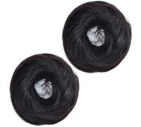 NUOBESTY 2pcs Hair Bun Holders Wig Hair Spiral Donut Bun Maker for Girls Modelling Tool