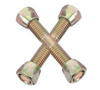 NUOBESTY 2pcs Heavy Duty Spring Screws for Hanging Basket Swings Cradle Chair Fittings with Easy Installation Portable Outdoor Hardware Kit for Indoor and Outdoor Hanging Chairs