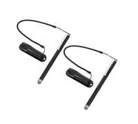 NUOBESTY 2pcs High Precision Stylus Pen for Touch Screens Responsive Capacitive Touch Pens with Spring Dock for Teaching Navigation Office Use